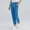 aa03_Sky Blue, variant on Elvqul Sweatpants for Women with Pockets Solid Elastic Waisted Juniors Pants