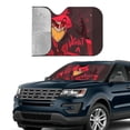 thumbnail image 5 of Hazbin Hotel Car Windshield Sun Shade Auto Front Window Sunshade Cover Block Uv Rays Sun Visor Protector Car Accessories For Car Truck Suv Medium, 5 of 9