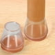 thumbnail image 4 of Tapas de silicona para patas de sillas, resistentes al desgaste, 4 Uds., fundas para patas de sillas para suelos de madera dura, 4 of 5