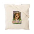 thumbnail image 2 of CafePress - Easter Egg Cookies Sheltie Tote Bag - Unisex Canvas Tote Bag, Beige, 1-Piece, 2 of 8