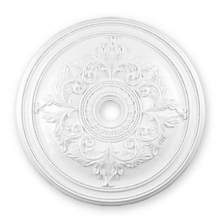 

Ceiling Medallion in Style 40.5 inches Wide By 2.38 inches High-White Finish Bailey Street Home 218-Bel-732676