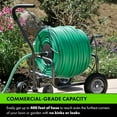 thumbnail image 4 of Yard Butler 4 Wheel Heavy Duty Steel Hose Truck Holds 400 Feet of Hose, 4 of 12