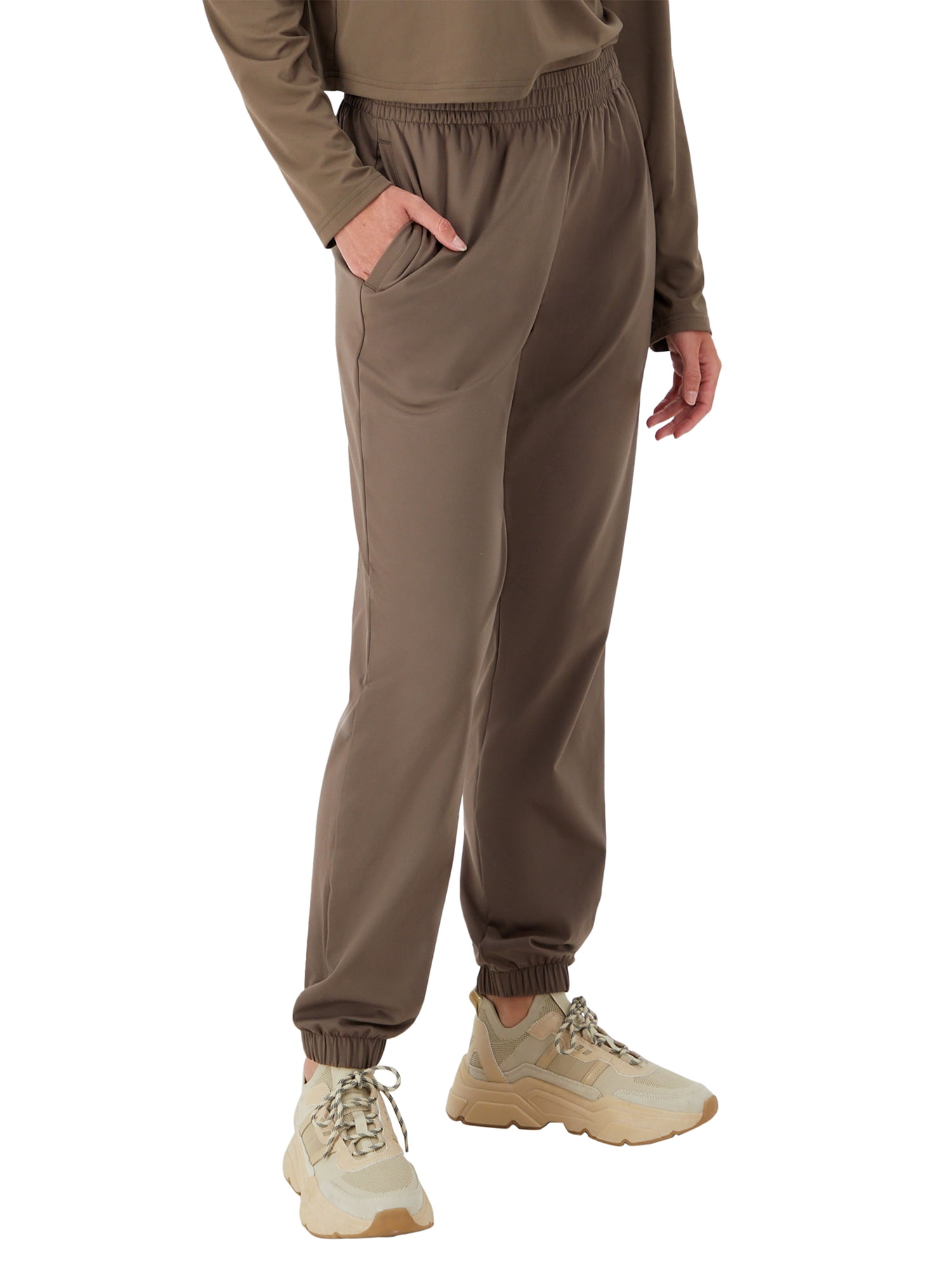 Hanes Women's Moves Slim Joggers, 29" Inseam, Sizes XS-2XL