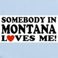 thumbnail image 2 of CafePress - Somebody In Montana Loves Me Infant Bodysuit - Baby Light Bodysuit, Size Newborn - 24 Months, 2 of 4