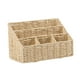 thumbnail image 3 of Canasta de almacenamiento Caja de almacenamiento dividida Multipropósito con secciones Canasta tejida del organizador de escritorio tejido a mano para, 3 of 8