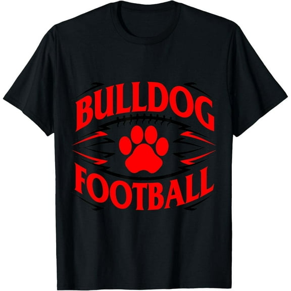 T-shirt Bulldog" B-Shirt for Sports and Football Fans