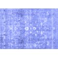 thumbnail image 1 of Ahgly Company Indoor Rectangle Abstract Blue Contemporary Area Rugs, 3' x 5', 1 of 4