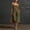 #0225-Army Green, variant on Women Cotton Linen Strap Jumpsuits Casual Sleeveless Capri Jumpsuits Strap Loose Rompers with Pockets