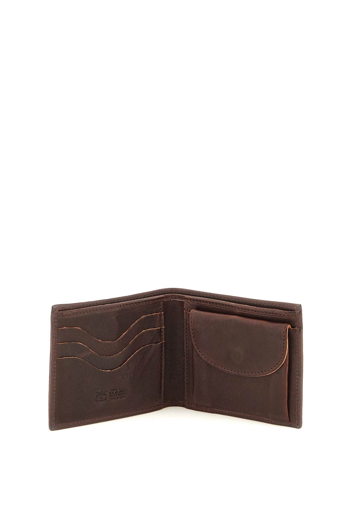 Il bisonte leather bifold wallet 