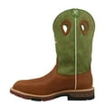 thumbnail image 2 of TWISTED X Adult Male 12in Western Caramel Cafe/Green Work Boots, Size: 13, Width: EE, 2 of 6