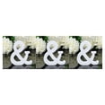 thumbnail image 2 of Guardurnaity 8cm 26 White Wood Letters Alphabet Wear-resistant Shop Photography Lightweight Decoration Props Ornament Stable 26 # 3piezas, 2 of 6