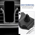 thumbnail image 3 of WHAMVOX The Lazy Buckle Car Rack for Phone Use Black Telescopic and Vent Compatible ABS Material, 3 of 8
