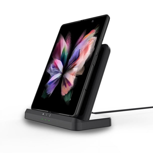 Cargador inalámbrico tres en uno popular para auriculares y relojes con teléfono móvil Samsung y Apple