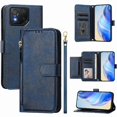 thumbnail image 1 of Filp Case for ASUS ROG Phone 8/8 Pro Zipper Pocket Magnetic Flip Wallet Phone Case with 7 Card Slots and Wrist Strap, 1 of 5