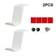 thumbnail image 3 of Cateissary 2X accesorios para juegos con Clips de Cable debajo del soporte del controlador de escritorio instalación práctica escritorios de Almacenamiento y organización del hogar Blanco, 3 of 6