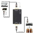 thumbnail image 3 of MM Turntable Phono Preamp, AV Power Amplifier with 2 Composite Video Interface Input Output for Phonograph Record Player, 3 of 7