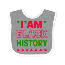 Inktastic I Am Black History Boys or Girls Baby Bib