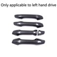 thumbnail image 2 of for Kia Forte 2019-2021 Carbon Fiber Abs Outdoor Door Handle Cover Trim-, 2 of 4