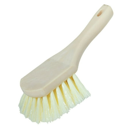 

Do it 9 In. x 3 In. White Polypropylene Bristle Plastic Scrub Brush 89635 89635 623515