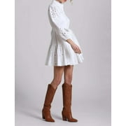 Avec Les Filles Broderie Anglaise Cotton Shirtdress