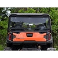 thumbnail image 2 of SuperATV Non|Scratch Resistant Clear Rear UTV Windshield for 2016+ Polaris General 1000 / General 4 1000 and 2020+ General XP 1000 / General XP 4 1000|1/4" Thick Polycarbonate|USA Made|RWS-P-GEN1K-75, 2 of 5