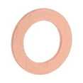 thumbnail image 4 of Unique Bargains 10pcs 10mm x 16mm x 1mm Flat Ring Copper Crush Washer Sealing Gasket Fastener, 4 of 5