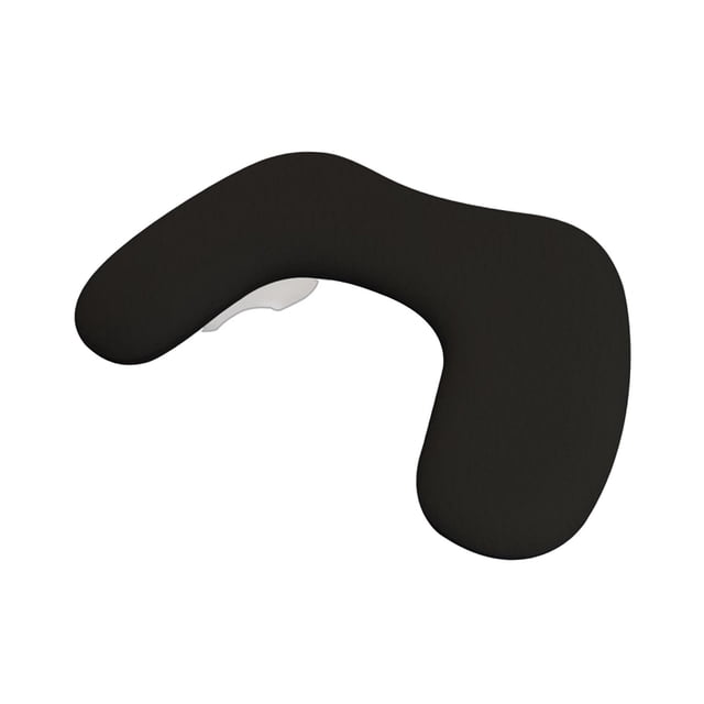 Reposamanos para salón de uñas Perfecl cojín de mano de mariposa negro