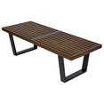 thumbnail image 1 of Banco con plataforma de madera de mediados de siglo de LeisureMod - 4 pies LeisureMod NB48DW, 1 of 2