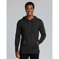 thumbnail image 2 of Real Essentials 3 Pack: Men's Cotton Lightweight Casual Pullover Drawstring Hoodie With Pocket (Available In Big & Tall), 2 of 7