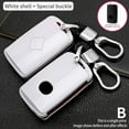 thumbnail image 6 of Car Key Case Cover For Mazda 3 Alexa CX5 CX8 CX4 2019 2020 3Button Smart Remote Car Key Accessories Holder Shell Car-Styling, 6 of 23