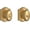 Gold, variant on Baldwin En.Ell.Tar Ellipse Single Cylinder Keyed Entry Door Knob - Brass
