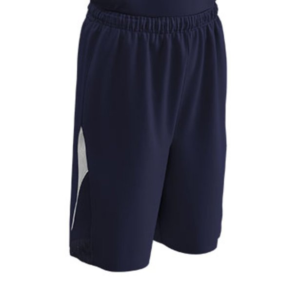 Champro Youth Pivot Basketball Short Navy White Large
