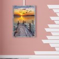 thumbnail image 3 of Cuadros Decorativos El mar 5D completo taladro redondo diamante pintura DIY costura punto de cruz JShteea Nuevos Originales, 3 of 6