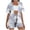 #159-Light Blue, variant on Women's 2 Piece Hawaiian Vacation Outfits Tropical Print Short Sleeve Shirts and Shorts Beach Sets Resort Wear