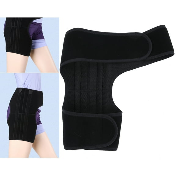 Demonsen Hip Brace Stabilizer Sciatica Pain Relief Groin Compression Wrap (Black), Hip Support Brace,Sciatica Pain
