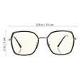 thumbnail image 2 of Blue Light Eyeglasses Metal Design for Gaming Blue Light Blocker Glasses, 2 of 5