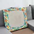 thumbnail image 3 of ZUXONGSY Highland Cow Couch Cushion Cover Floral Sofa Cushion Dust Cover Individual Couch Cushion Covers Stretchable Furniture Covers for Living Room Decoration 25x27.5x9 in, 3 of 5