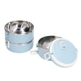 thumbnail image 1 of Boîte à Lunch Thermique Ronde, Récipient Alimentaire Isolant Portable Étanche pour l'École pour le Bureau, 1 of 8