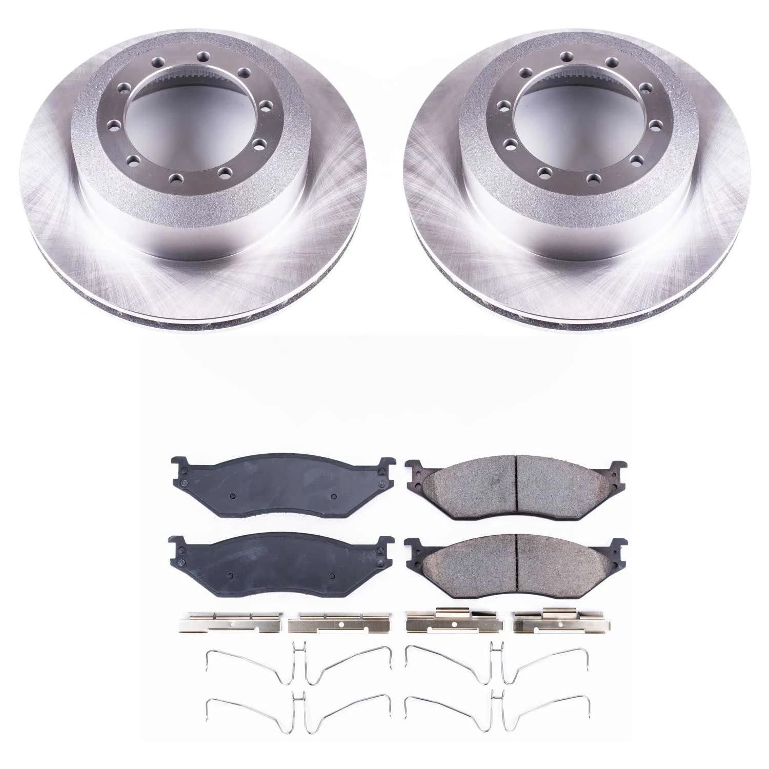 PowerStop Rear Stock Replacement Brake Pad and Rotor Kit Fits: FORD Select Models KOE8185