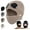 Khaki, variant on 2026 New Unisex Winter Ski Beanie Hat with Goggles and Detachable Mask, 3-in-1 Unisex Warm Lined Aviator Knit Cap(Gray)