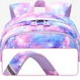 thumbnail image 5 of Coquette Bow Backpack 3Pcs Set, Cute Kawaii Nylon Daypack for Women College Travel with Lunch Bag, 5 of 7