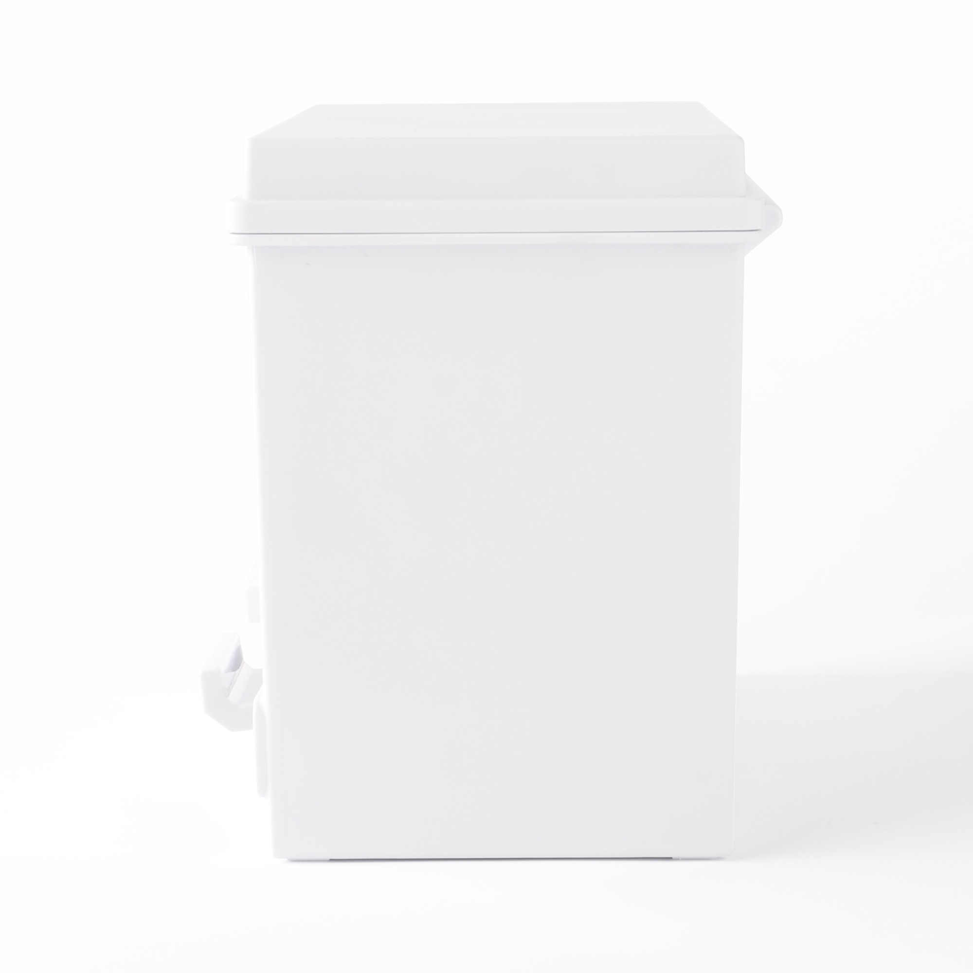 Dispensador de lápices de plástico blanco Pen+Gear, organizador de escritorio 5