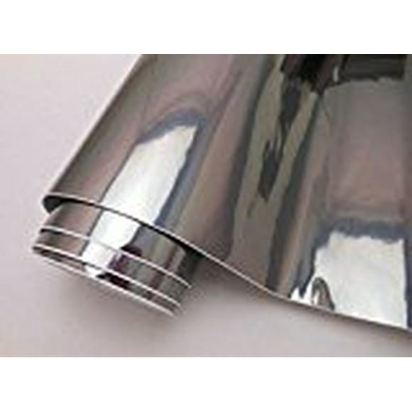 20x60in Chrome Mirror Vinyl Film Wrap for Car Vehicle