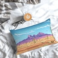 thumbnail image 5 of Gaeub Pixel Desert Landscape Elastic Luggage Cover with Concealed Zipper Dust-Proof Luggage Cover Protector - 18-32 inch-20"x30", 5 of 6