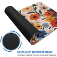 thumbnail image 6 of Long Mouse Pads for Desk,Pioneer Flower Floral Print Pattern Desk Mats on Top Of Desks, Desk Mouse Pad Extra Large with 3mm Non-Slip Base and Stitched Edge for Gaming,Office,Work,Home 31.5"x11.8", 6 of 6