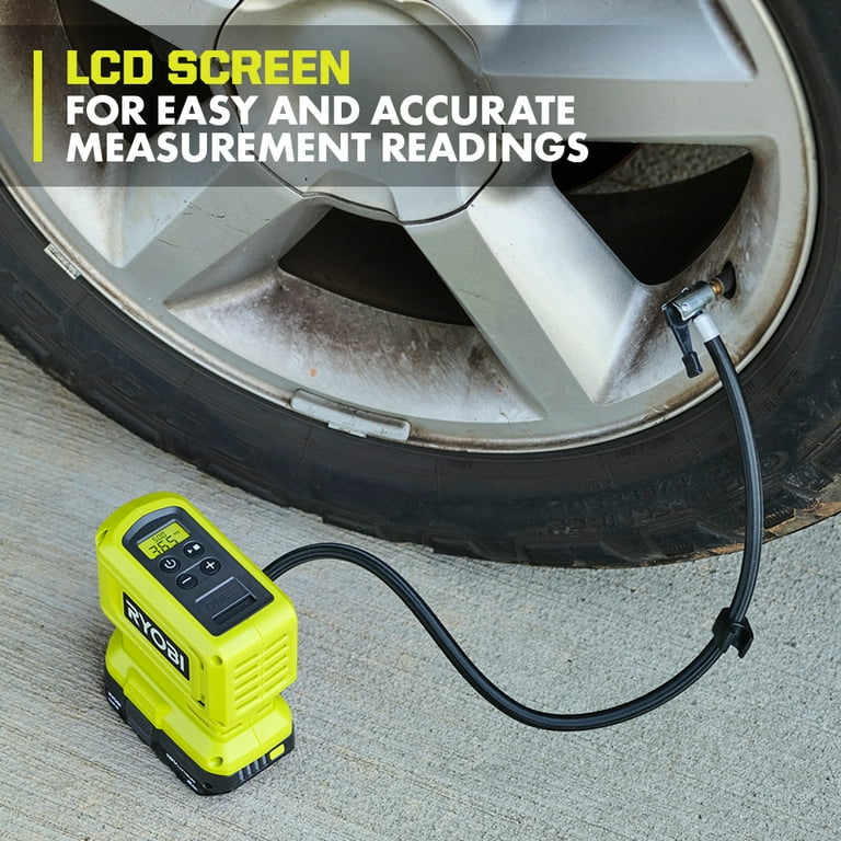 Ryobi One 18V High Pressure Digital Inflator Tool Only Walmart