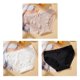 thumbnail image 3 of Bragas de cintura baja para mujer, lencería Sexy de encaje de secado rápido, ropa interior sin costuras de Color sólido, 3 piezas, 3 of 5