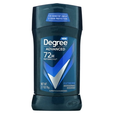 Degree Men Advanced Protection Antiperspirant Deodorant 72-Hour Sweat and Odor Protection Extreme Antiperspirant For Men With MotionSense Technology 2.7 oz