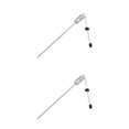 thumbnail image 3 of Wosthever Keep Diving Steel Pointer Rod Ruido Submarino Cosquillas Sonajero Palo de buceo Botella Golpeador Sonda Herramienta de cordón de mano Type4 NO4, 3 of 6