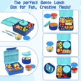 thumbnail image 3 of Caja Bento para Niños Aimsnk con Termo para Sopa de 8oz, 4 Compartimentos, 3 of 6